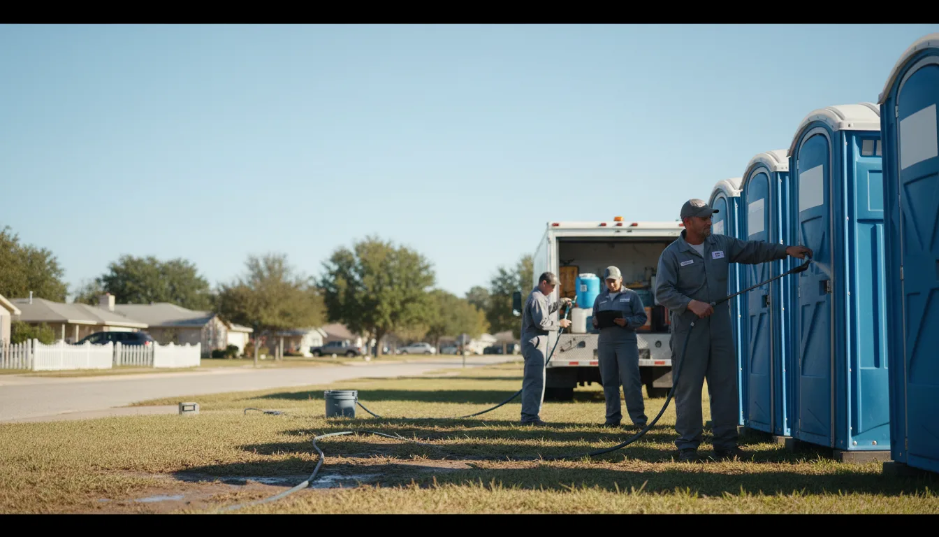 Long-Term Portable Toilet Rental in Yorkville, OH near me